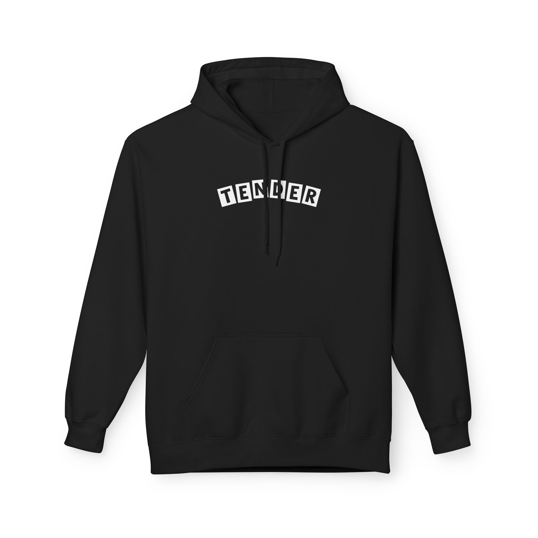 Tender Hoodie – Varsity Arc Block Letters