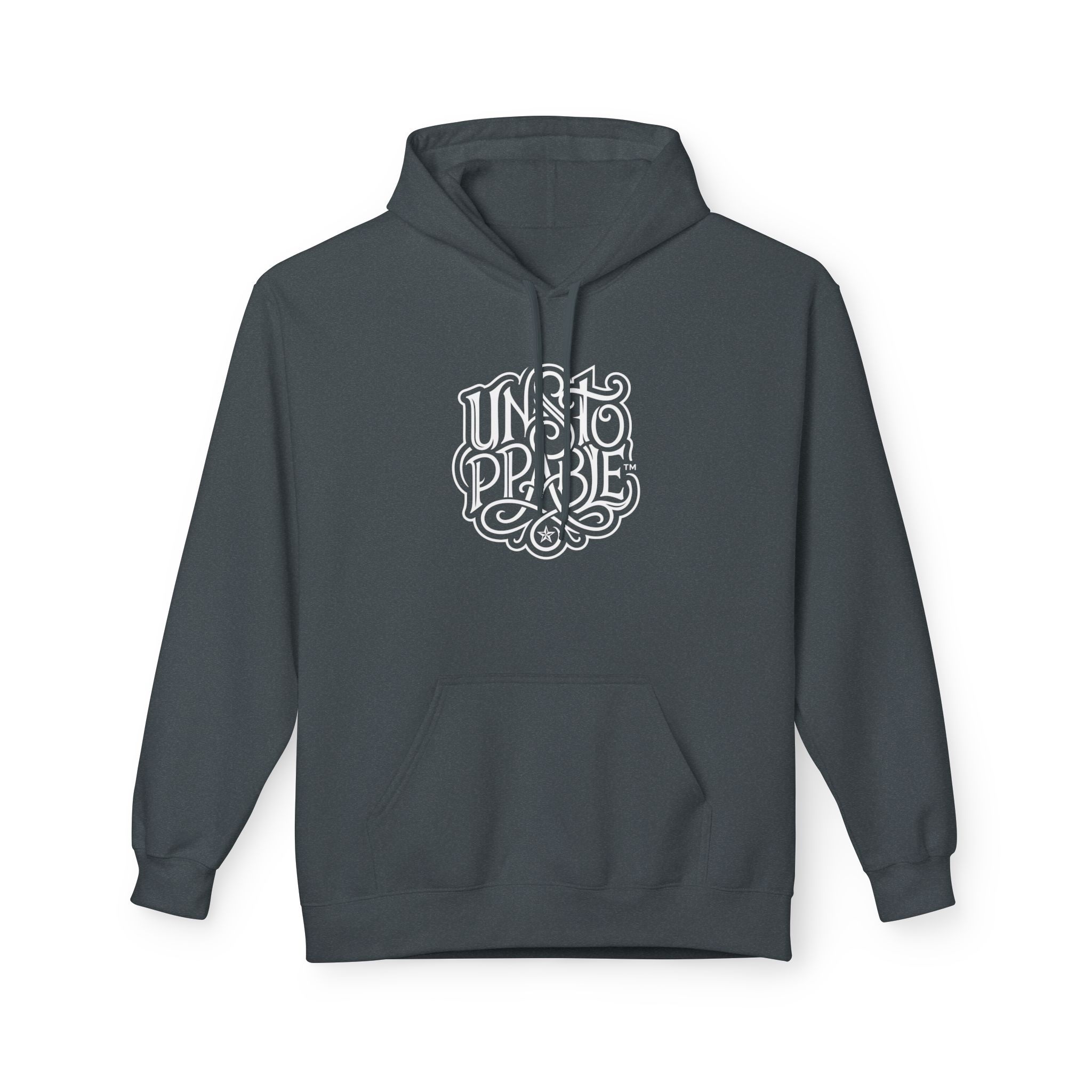 Unstoppable™ Hoodie – Gothic Blackletter Power Statement - Image 5