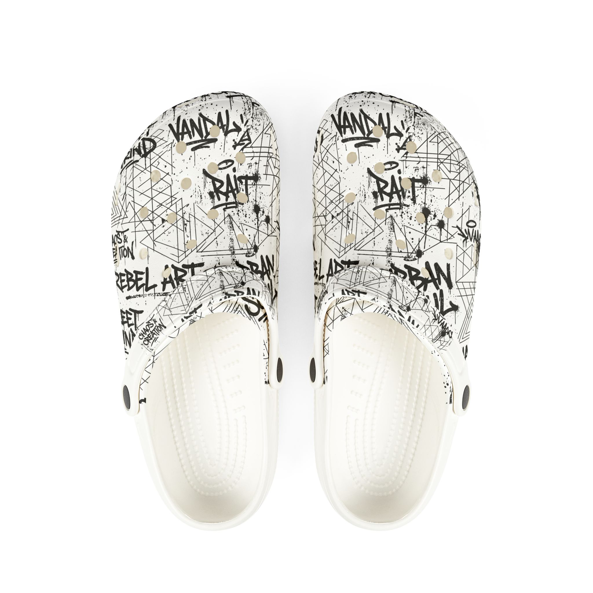Street Grind Rebel Art EVA Foam Clogs