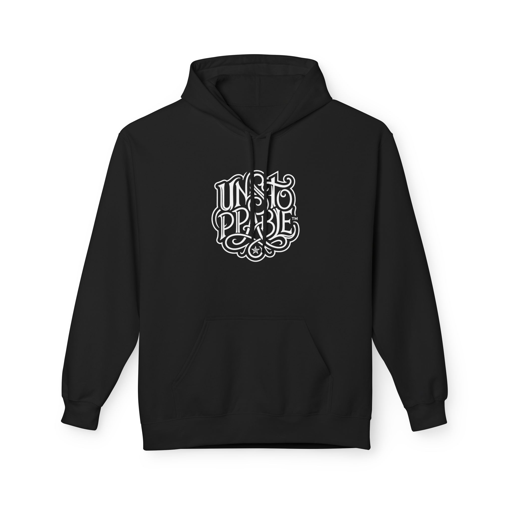 Unstoppable™ Hoodie – Gothic Blackletter Power Statement