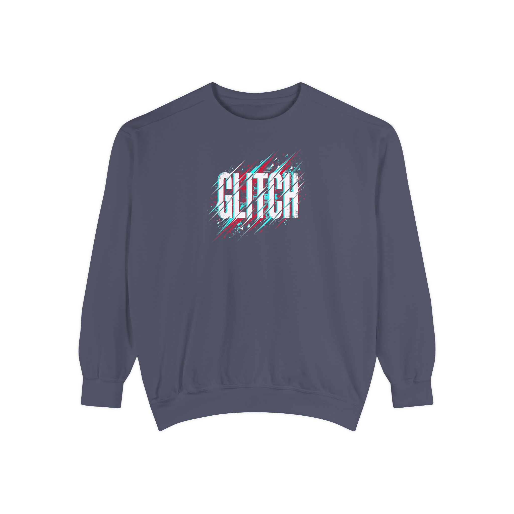 Glitch Sweatshirt – Chromatic Aberration Cyber Streetwear