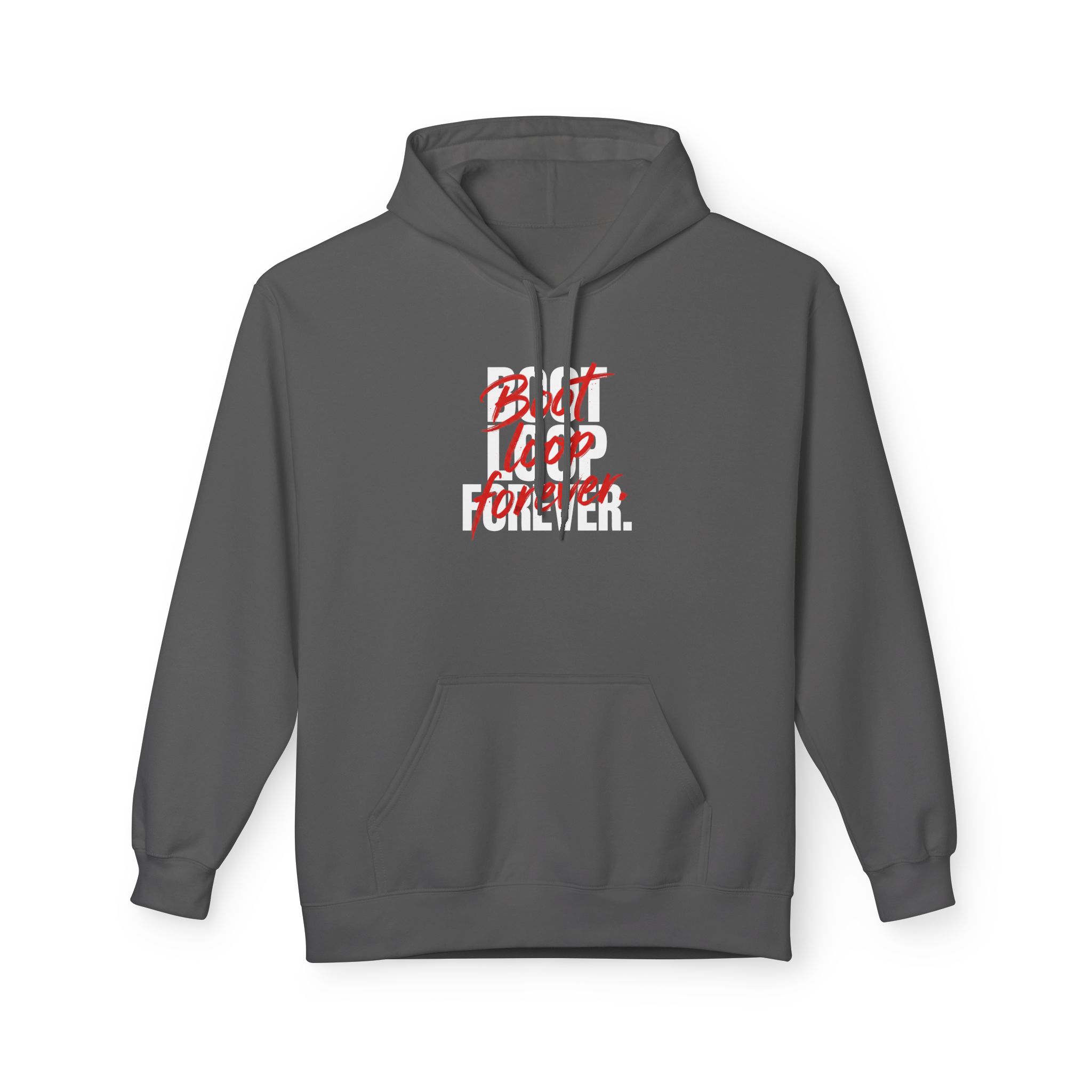 Boot Loop Forever Hoodie – Tech Humor Streetwear - Image 9