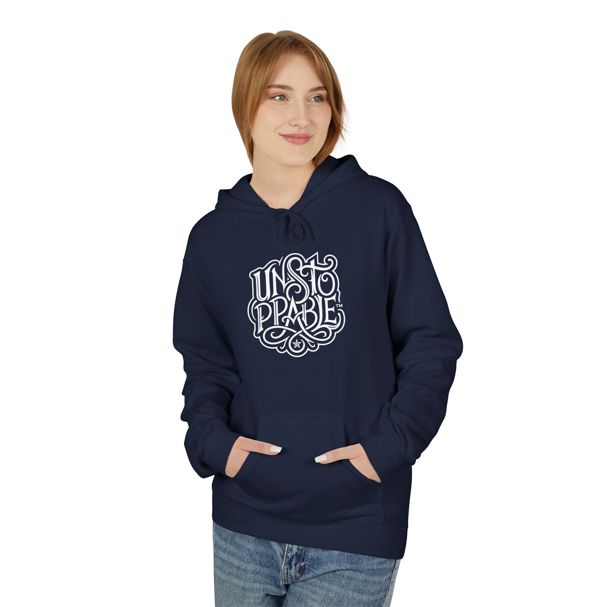 Unstoppable™ Hoodie – Gothic Blackletter Power Statement - Image 15
