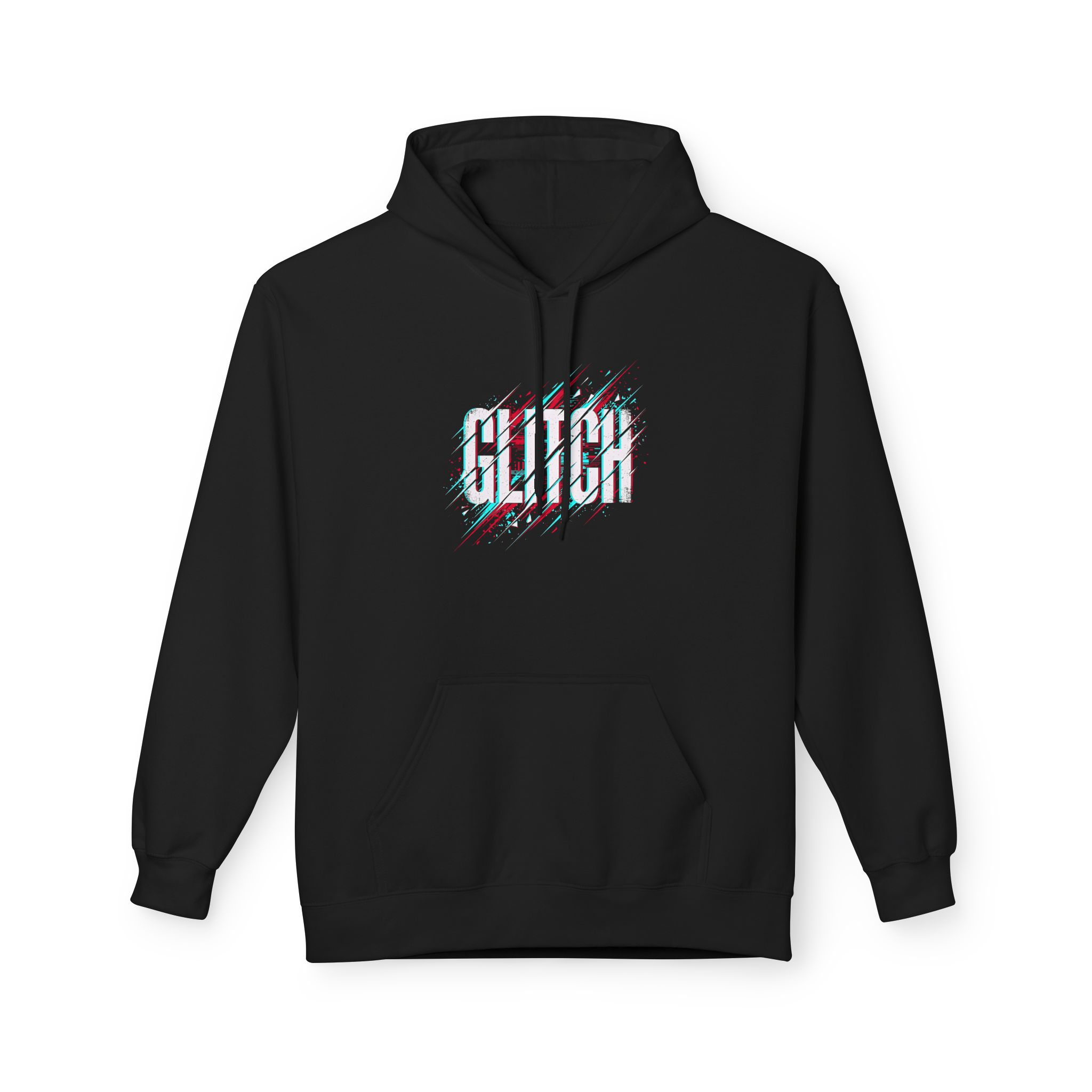 Glitch Hoodie – Chromatic Aberration Cyber Streetwear