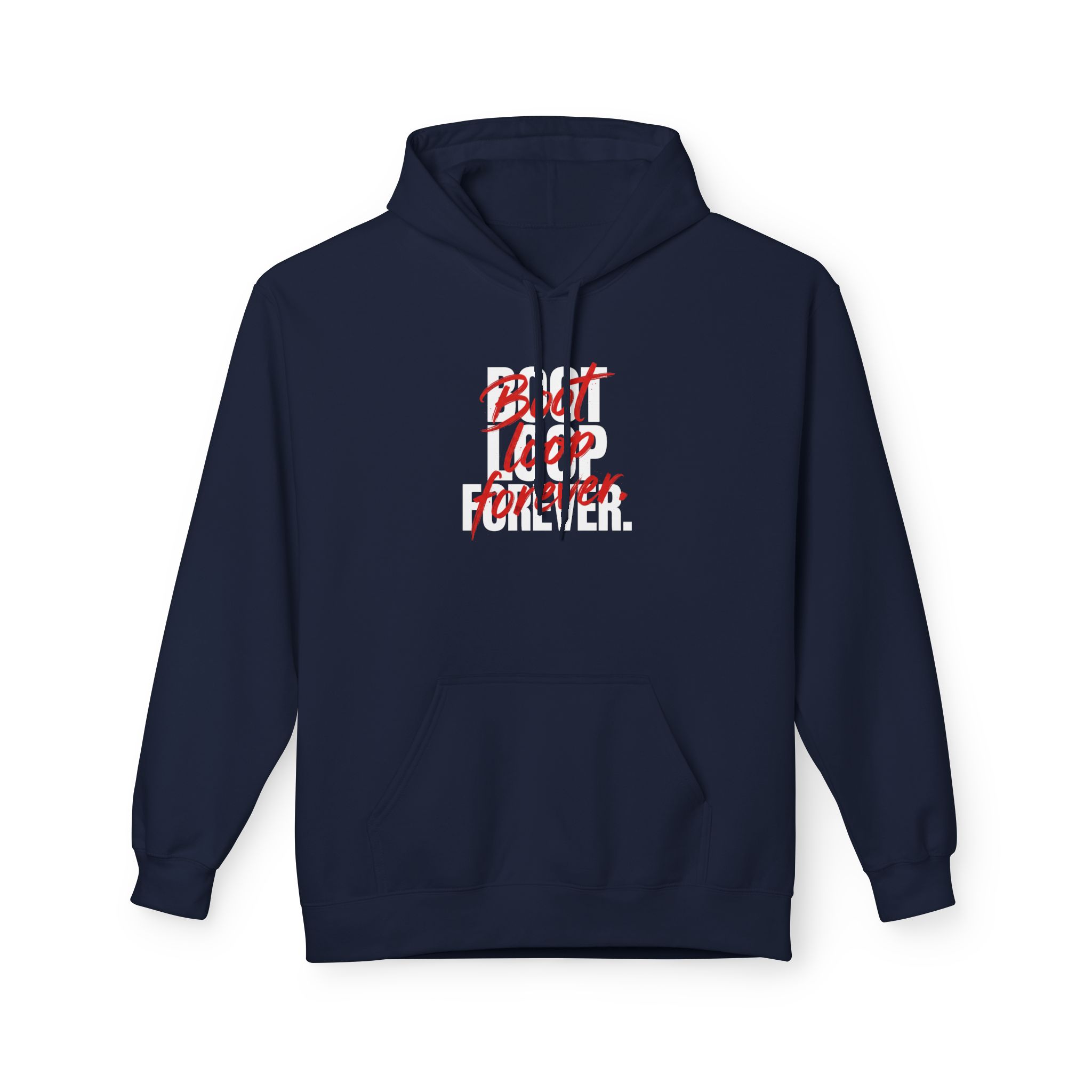 Boot Loop Forever Hoodie – Tech Humor Streetwear - Image 13