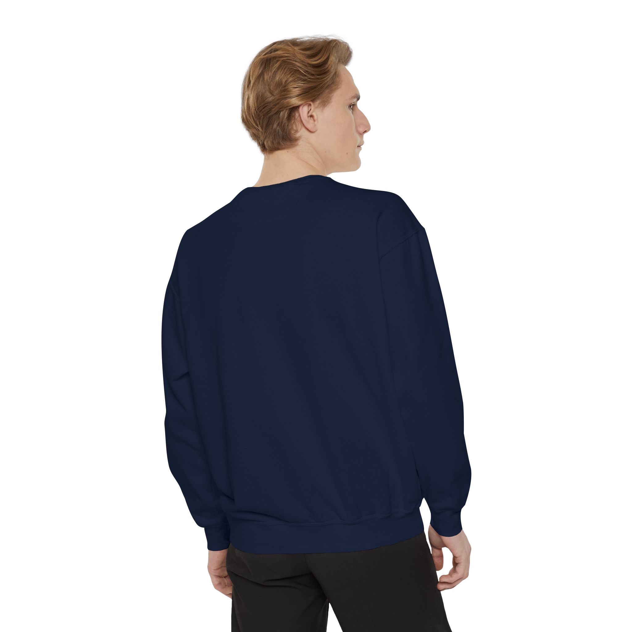 Hollow Sweatshirt – Isometric 3D Outline Lettering - Image 8