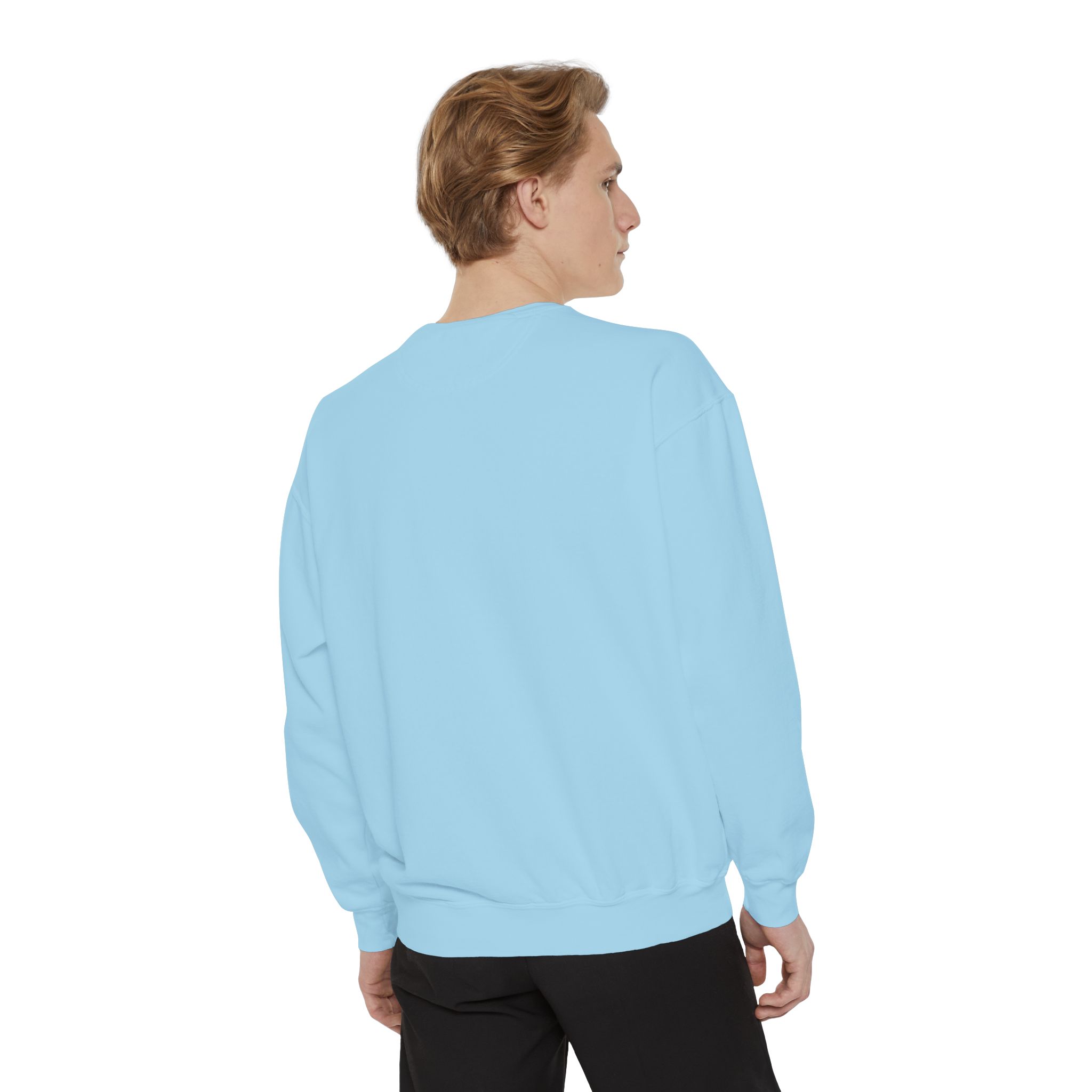 Void Red Outline Sweatshirt – Neon-Style Typography on White - Image 12