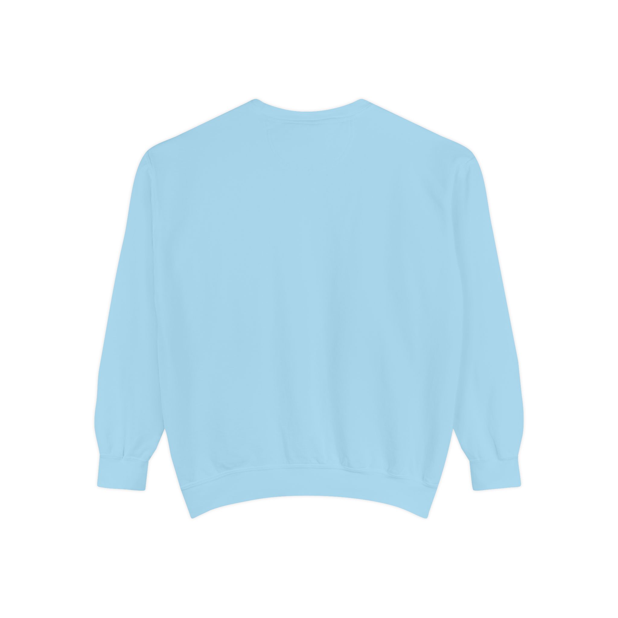 Void Red Outline Sweatshirt – Neon-Style Typography on White - Image 10