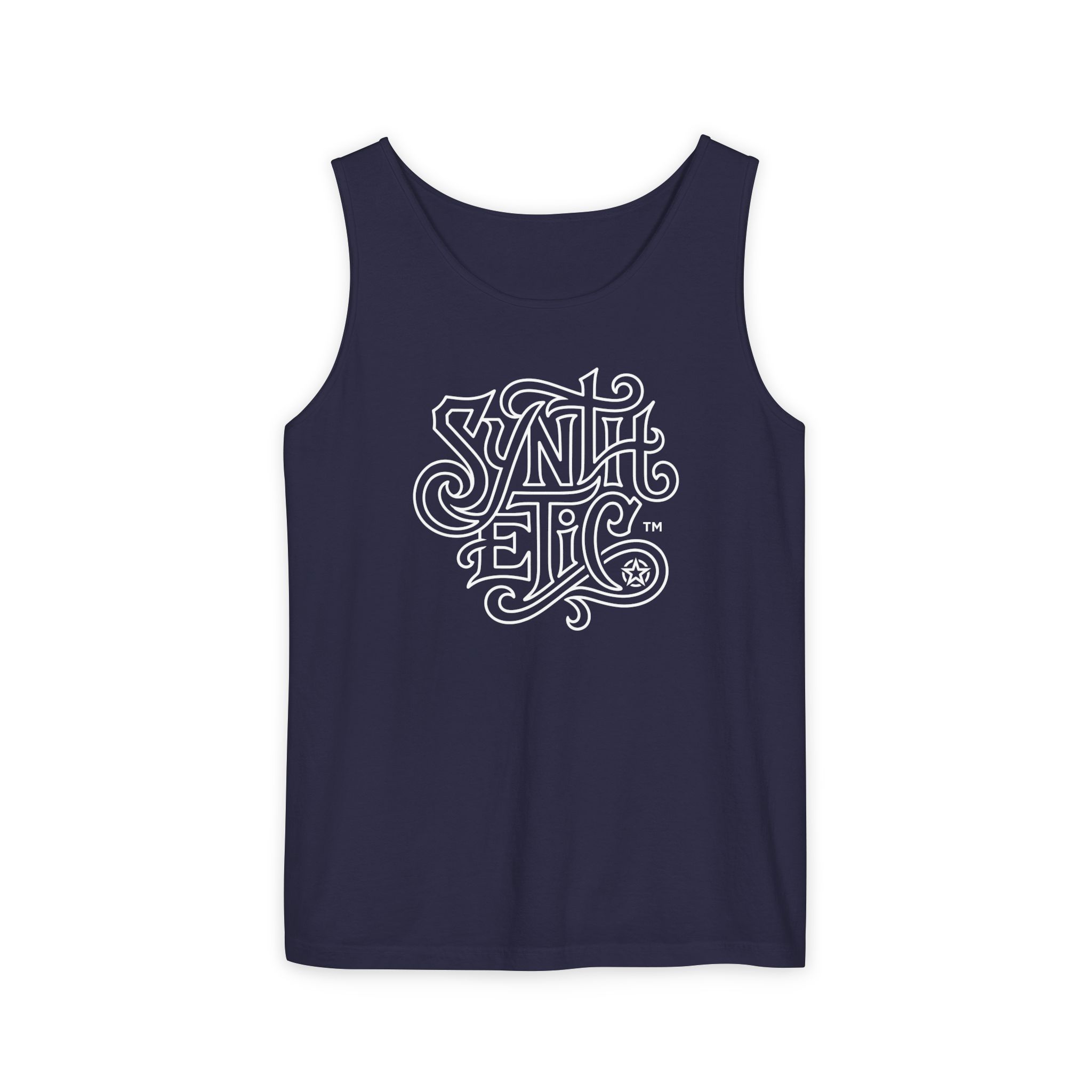 Synthetic™ Tank Top – Ornate Gothic Blackletter Art